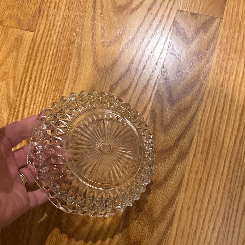 Stanley Clear Glass Decorative Bowl - Picture 4 of 4